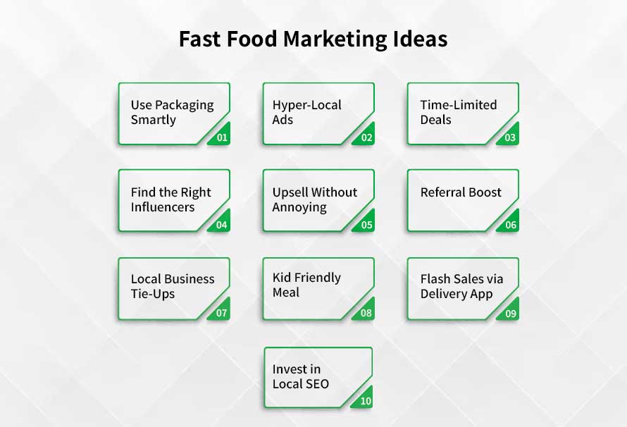 fast food marketing ideas