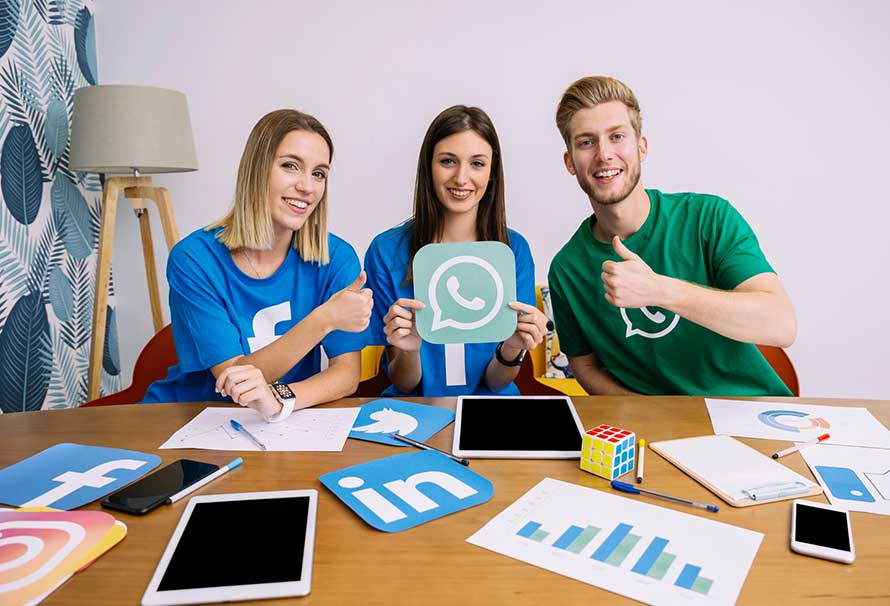 utilize several paid ad creatives