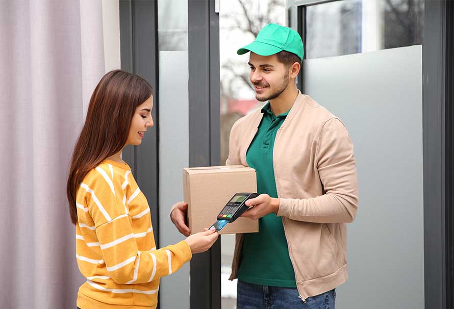 Free delivery for 30 days after signing up